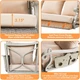 3-Person Rattan Porch Swing  product