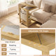 C-Shaped End Table with Adjustable Desktop (1- or 2-Pack) product