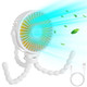 Portable Baby Stroller Fan with Flexible Tripod and 360° Cooling product