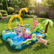 Kids' Inflatable Play Center with Animal Slide product