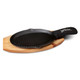 Jim Beam 3-Piece Cast Iron Skillet Set product
