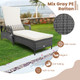 Outdoor Chaise Lounge Chair with 6-Level Backrest (1- or 2-Pack) product