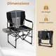 Folding Camping Chair with Side Table & Cup Holder (1-2 Pack) product