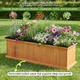 Wood Raised Garden Bed with Drainage Holes (1- or 2-Pack) product