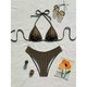 Polka Dot Triangle Bikini Set product