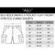 Men's 5-Pocket Cotton Stretch Chino Shorts (2-Pack) product