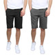 Men's 5-Pocket Cotton Stretch Chino Shorts (2-Pack) product