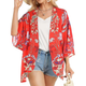Women's Floral Print Kimono Cardigan product