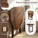 Foldable Dining Table with Rubber Wood Legs  product