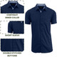 Men's Short Sleeve Solid Classic Dress Shirt (2-Pack) product