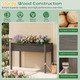 Wooden Raised Garden Bed (2-Pack) product