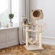 Modern Cat Tree with Natural Sisal Scratching Posts product