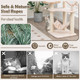 Modern Cat Tree with Natural Sisal Scratching Posts product