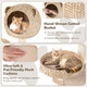 Modern Cat Tree with Natural Sisal Scratching Posts product