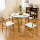 5-Piece Round Dining Table Set product