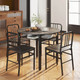 5-Piece Round Dining Table Set product
