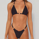 Bamboo Ring Halter Triangle Bikini Set product