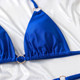 Bamboo Ring Halter Triangle Bikini Set product