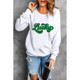 Brinley Chenille Lucky Pattern Sweatshirt product