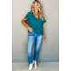 Emerson Crinkled V Neck Wide Sleeve T-Shirt product