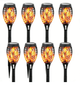 Solar Torch Flame Pathway Light (1- to 12-Pack) product
