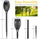Solar Torch Flame Pathway Light (1- to 12-Pack) product
