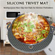 Honeycomb Silicone Trivet Set (4-Pieces) product