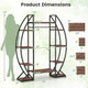 10-Tier Indoor Plant Stand with Grow Lights product
