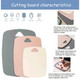 Plastic Cutting Board Set (3-Pieces) product