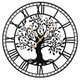 Large Metal Wall Clock product
