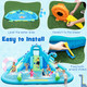 Inflatable Water Park with Dual Slides  product