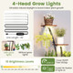 8-Tier Corner Metal Plant Shelves (1 or 2-Pack) product