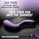 PRISMS Vibra-Glass 10X Pari Dual Ended G-Spot Vibrator product