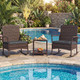 Wicker Patio Rocking Set (3-Pieces) product
