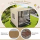 Kids' Wooden Sandbox with Canopy  product
