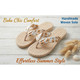 Women's Boho Floral Fabric Strap Flip-Flops product