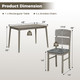 Upholstered Dining Table Set (5 Pieces) product