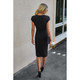 Knotty Chic Cap Sleeve Midi product