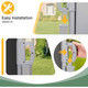 236" x 63" Retractable Double Side Awning product