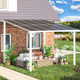  10’ x 10' Outdoor Patio Lean to Gazebo Awnings product