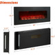 50" Wall-Mounted Electric Fireplace with Remote Control product