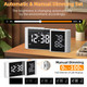 Dual Screen LED Digital Alarm Clock with FM Radio Temperature and Humidity Display product