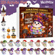 Halloween CountDown Advent Calendar with Ghost Gnome Pumpkin Plush Toys Dolls Pendants Ornaments For Indoor Outdoor Home Party Decoration product