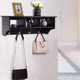 Wall-Mounted Wooden Hanging Coat Rack Organizer product