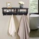 Wall-Mounted Wooden Hanging Coat Rack Organizer product
