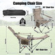 Reclining Camping Chair with Footrest product