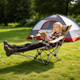 Reclining Camping Chair with Footrest product