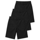 Boys' Stretch Slim Fit School Uniform Twill Shorts (3-Pack) product