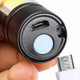 Mini Zoomable USB Rechargeable LED Flashlight (4-Pack) product