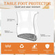 16-Piece Chair Leg Floor Protectors (Medium) product